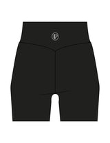 The Basic Short - Black - Lucky Penny - Back Waistline Icon - Printed - White
