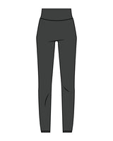 The Basic Legging - Pebble - Onyx Fit - Back Waist - White