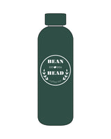 The Water Bottle - Forest - Bean Head - EST 2024 - Center Body - Bottle Cap - Printed - White