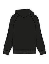 The Womens Hoodie - Black - Game Changer - Left Chest - Printed - Charcoal