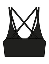 The Strappy Bra - Black - ALTORA - Left Chest - Printed - Black