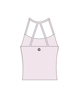 The Womens Sporty Tank - Pink - Powerhouse Fitness - Center Chest & Center Back - Printed - Black