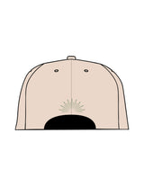 The Dad Hat - Stone - SWS - Center Crown Stacked & Back Icon - Embroidered - Full Color