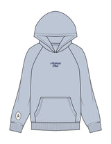 The Womens Hoodie - Powder - Activate House - Center Chest & Right Sleeve - Embroidered - Full Color