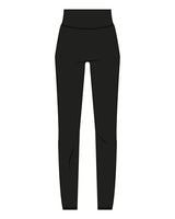 The Basic Legging - Black - LagreeMixx - Center Back Waistline - Printed - White