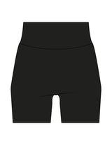 The Basic Short - Black - Lucky Penny - Back Waistline Icon - Printed - White