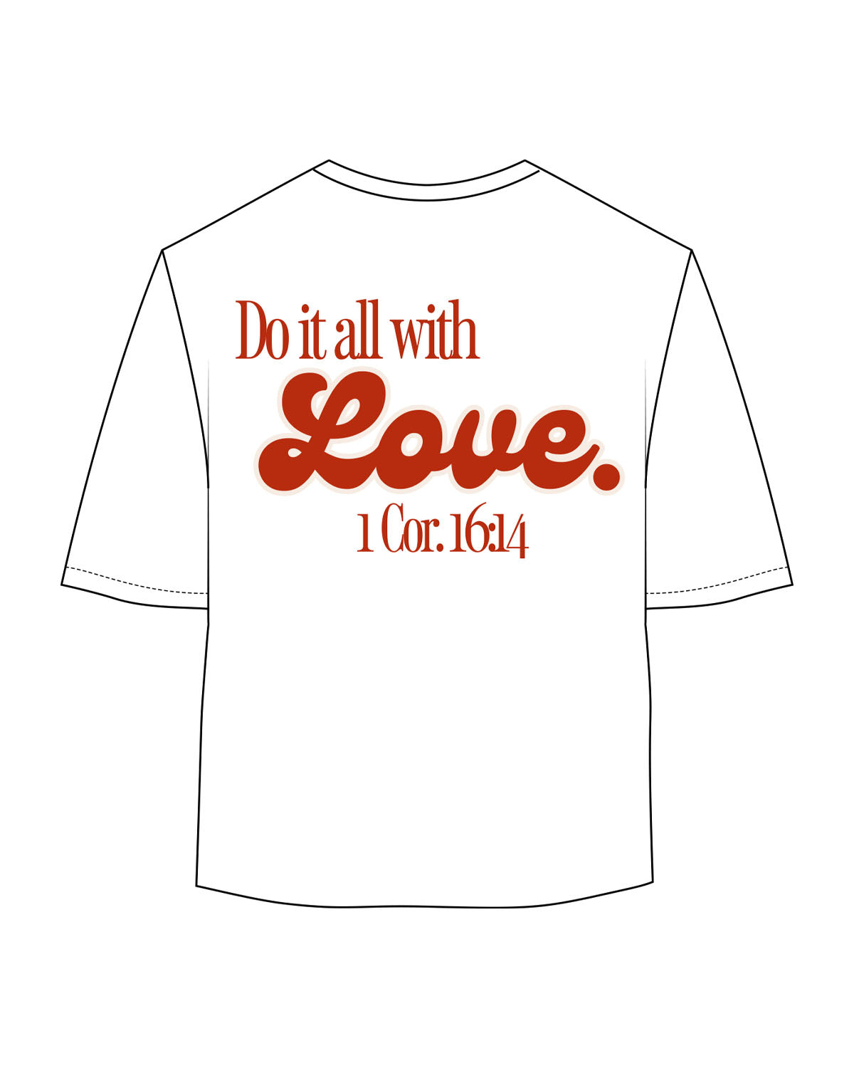 The Oversized Crop Tee - White - M4Lagree - Left Chest Logo & Center Back Stacked - Printed - Full Color