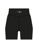 The Basic Short - Black - East Coast Performace Running - Back Waistline - White
