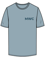 The Mens Tee - Mineral - Movement With Chels - Left Chest - Printed - Dark Blue