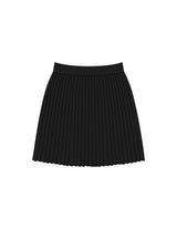 The Sporty Skort - Black - Gladden Gains - Back Waistline - Printed - White