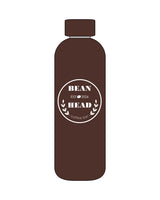 The Water Bottle - Coffee - Bean Head - Center Body - EST 2024 - Bottle Cap - Printed - White