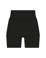The Basic Short - Black - East Coast Performace Running - Back Waistline - White