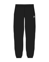 The Womens Sweatpants - Black - Reform Studios - Left Pocket - Printed - White