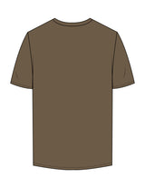 The Mens Tee - Walnut - RPCS - Left Chest Stacked - Printed - Tone on Tone