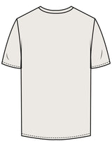 The Mens Tee - Bone - Movement With Chels - Left Chest - Printed - Dark Blue
