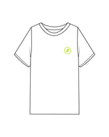 The Mens Heavyweight Tee - White - Blenders - Left Chest & Back "PACIFIC BEACH" - Printed - Full Color