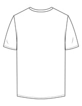 The Mens Tee - White - OCWC - Chest Stacked - Printed - Green