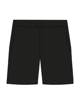 The Mens Sweat Shorts - Black - Rush Cycle Studio - Back Pocket - Printed - Full Color