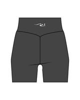 The Basic Short - Pebble - East Coast Performace Running - Back Waistline - Printed - White