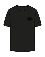 The Mens Tee - Black - Studio Physique - Left Chest - Printed - Tone on Tone