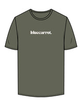The Mens Tee - Cypress - BlueCarrot - Center Chest & Back Neckline - Printed - Off White