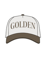 The Canvas Cap - Natural / Walnut - Golden Hour Pilates - Center Crown - Printed - Walnut