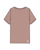 The Mens Heavyweight Tee - Cinnamon - Spa Kingston - Center Chest & Back Corner - Printed - White