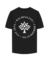 The Mens Tee - Black - Goodlife Chiropractic - Center Chest & Center Back - White