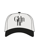 The Canvas Cap - Natural / Black - Golden Hour Pilates - Center Crown Stacked - Printed - Black