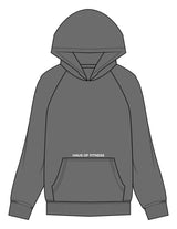 The Mens Hoodie - Shadow - Haus of Fitness - Front Pocket & Back Round - Printed - Full Color
