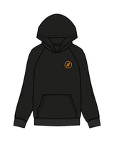 The Mens Hoodie - Black - Blenders - Left Chest & Back "AUSTIN" - Printed - Full Color