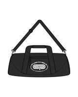 The Gym Duffel - Black - Studio Physique - Center Body - Printed - White