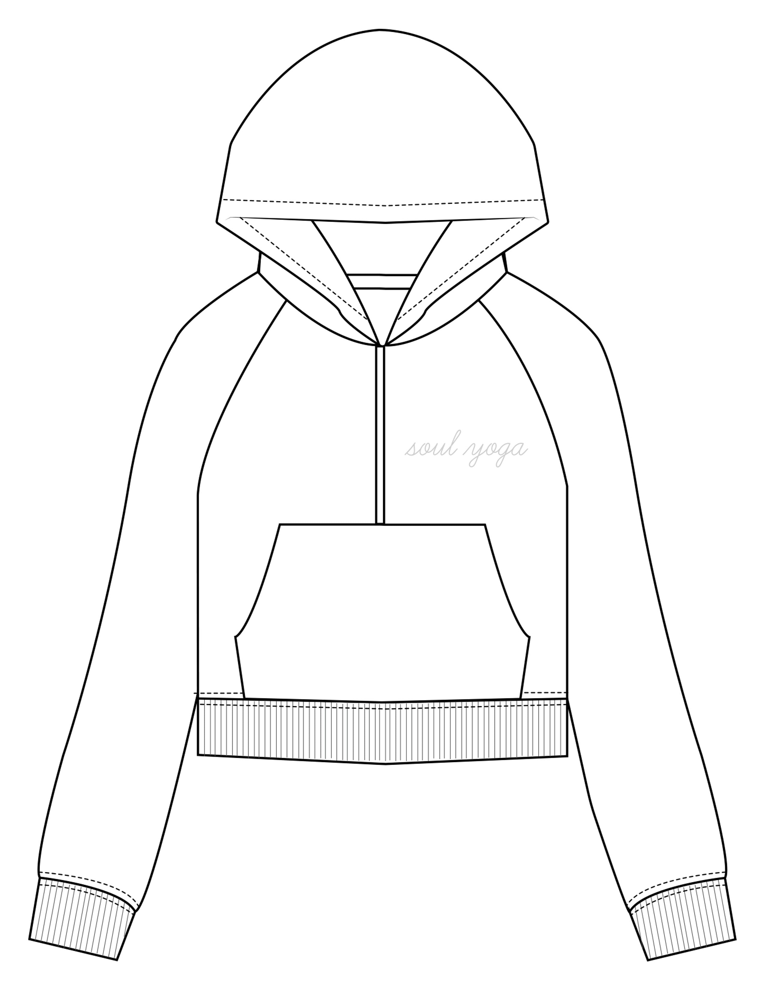 The Half Zip Hoodie - White - SOUL YOGA - Left Chest - EMB - Light Grey