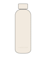 The Water Bottle - Off White - CORE REFORM - Bottom Center - Tone on Tone
