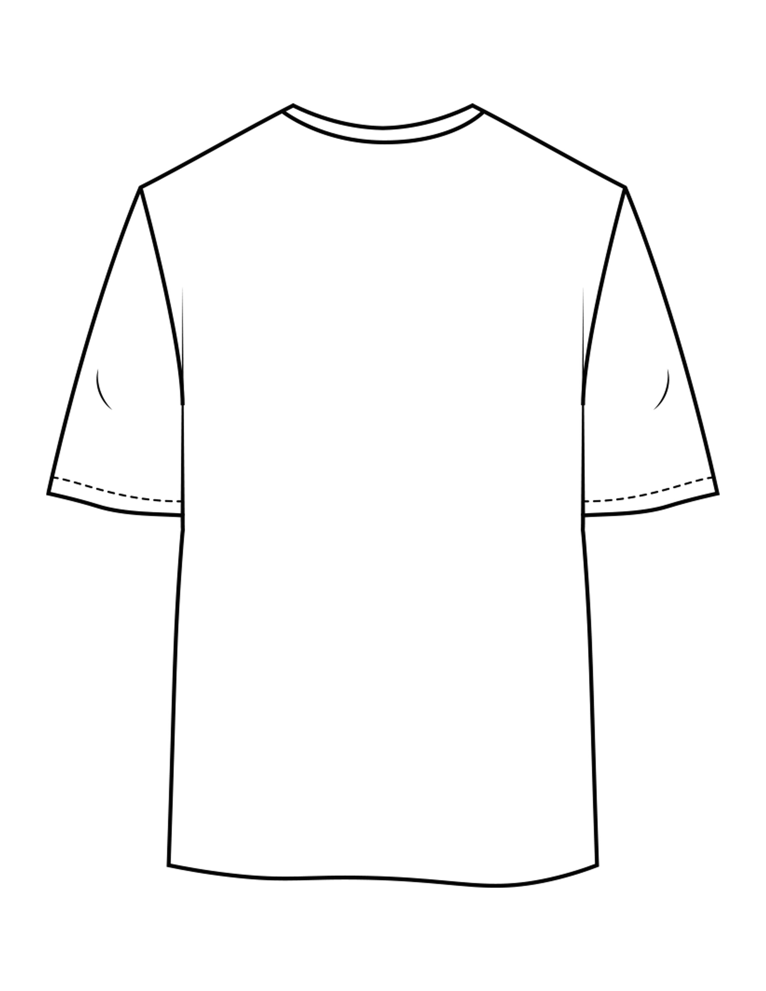 The Womens Oversized Tee - White - New Mom School - Center Chest Stacked - Printed - Black