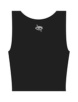 The Square Neck Tank - Black - Higher Ground - Upper Back Eye Icon - Printed - White