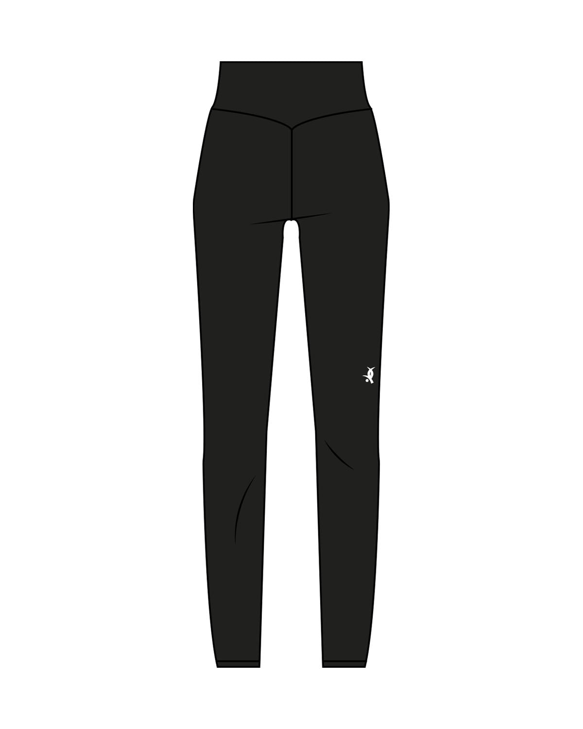 White House Pilates Basic Legging - Black