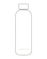 The Water Bottle - White - CORE REFORM - Bottom Center - Sage