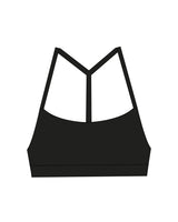 The Basic Bra - Black - Coach Code - Back Center - "Coach Code" - Printed - White