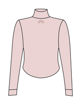 The 3/4 Crop Zip Jacket - Pink - SWS - Left Chest & Back Neckline - Printed - Brown
