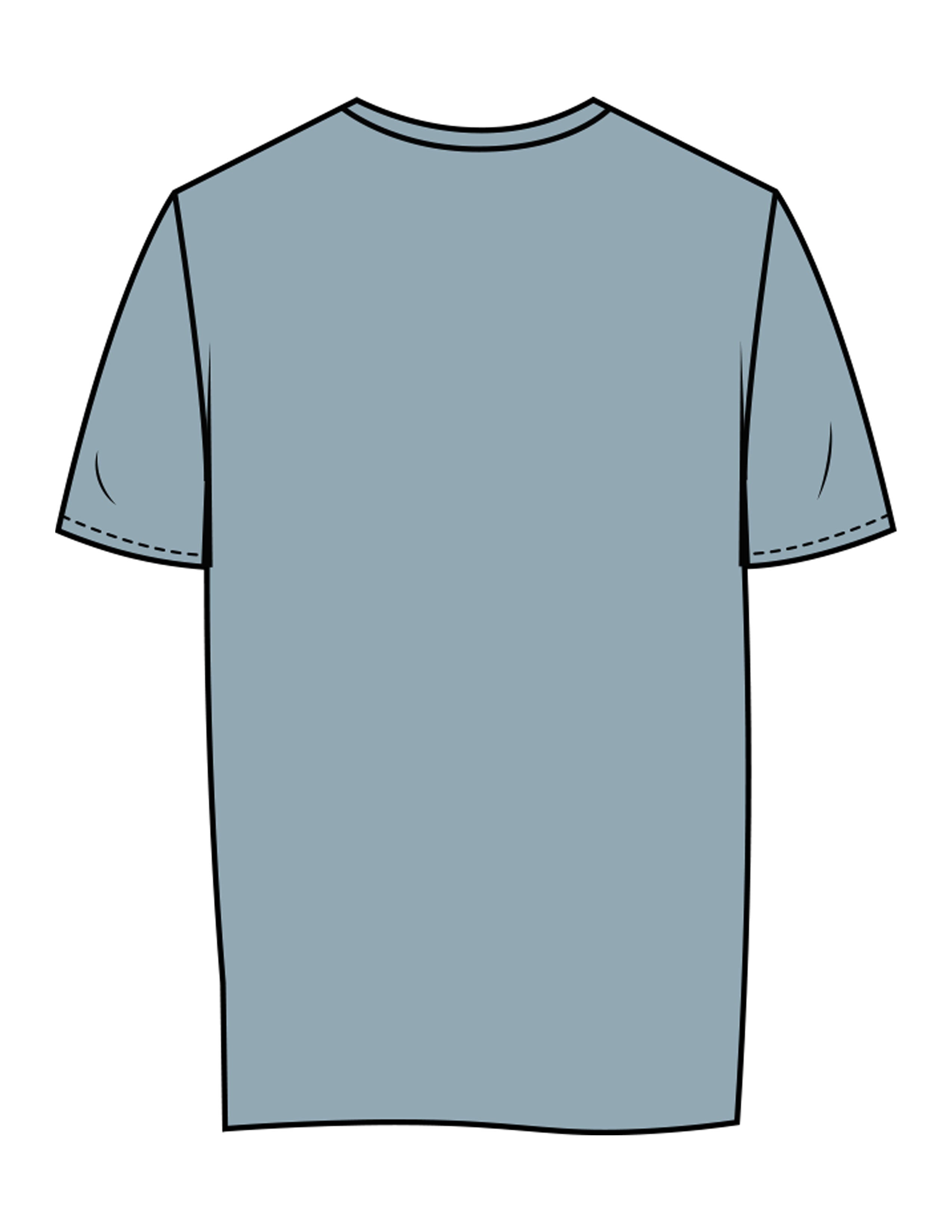 The Womens Tee - Mineral - Movement With Chels - Center Chest Arc - Printed - Light Blue
