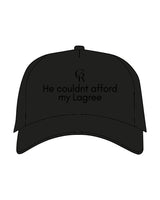 THE FOAM TRUCKER HAT - Black - CORE REFORM - "Afford" Center Crown Logo - Printed -  Tone on Tone