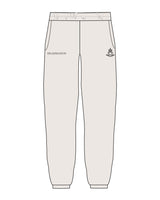 The Womens Sweatpants - Bone - Spa Kingston - Left & Right Leg - Printed - Black