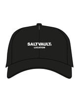 The Dad Hat - Black - Saltvault Location - Center Crown Location - Embroidered - Full Color