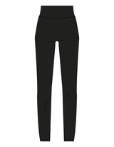 The Basic Legging - Black - The Stu - Back Waistline - Printed - Bone