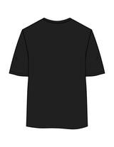 The Womens Oversized Tee - Black - ALTORA - Center Chest & Left Sleeve - Printed - Full Color