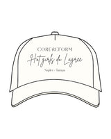 THE FOAM TRUCKER HAT - Off White - CORE REFORM - "Hot Girls" Center Crown Logo - Printed -  Iron