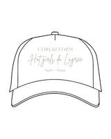 THE FOAM TRUCKER HAT - White - CORE REFORM - "Hot Girls" Center Crown Logo - Printed -  Sage