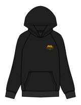 The Mens Hoodie - Black - ML Contracting LLC - Left Chest & Back Image - Printed - Full Color