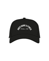The Trucker Hat - Black - Ignite Barre & Fitness - Arc Stacked - Embroidered - White